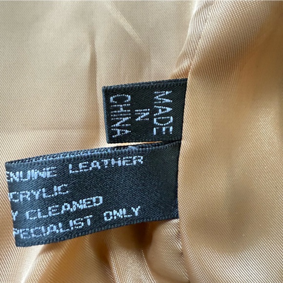 Lawless Tan Suede Leather Blazer Jacket Size XL‎ - Picture 14 of 17